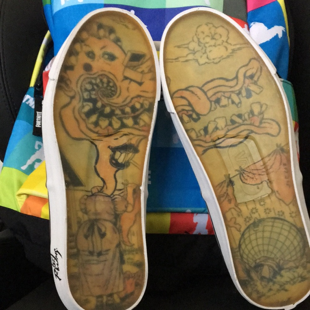 Art Collector 🎨 Vans Authentic Robert Williams Malfeasance - Picture 3 of 5